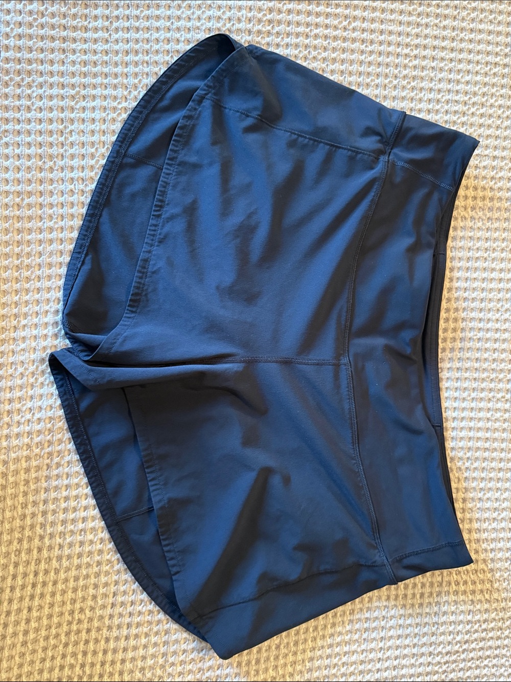 lululemon athletica Navy Athletic Running Shorts